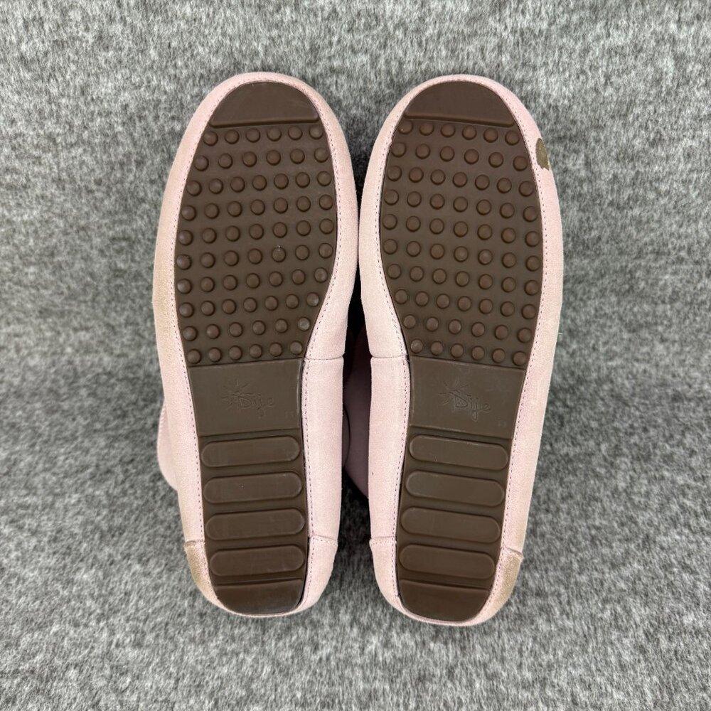 ✅Womens 11 Dije California Lace-Up Moccasin Faux Sherling Casual Comfort Slipper - Picture 3 of 13